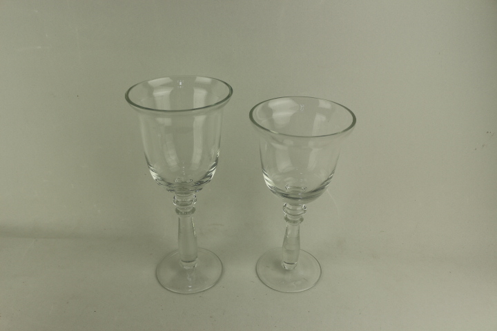 Hot sale Crystal Transparent Clear Glass Wine Cup Glass Cup Restaurant Wine Glasses