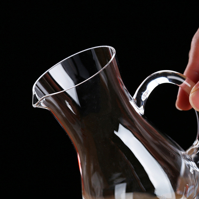 Large Size Whole Family Use Big Glass Juice Cup on Sale