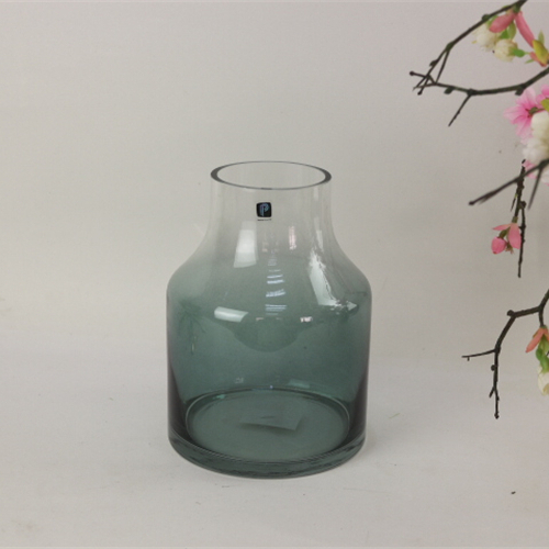 Customized Home decoration color gradient european stylish style hydroponics glass vases