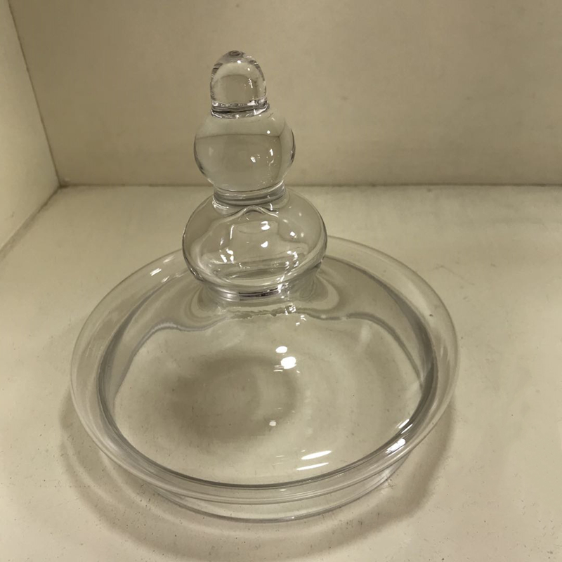 Wholesale Handmade Glass Apothecary Jar Candy Jar Wth Glass Lid Apothecary Jar Candy Buffet Container