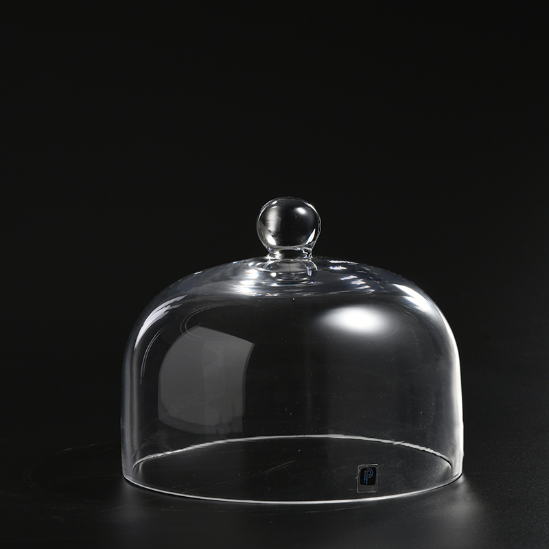 European-style Glass Cover Dust proof Household Dessert Bread Cake Display Stand Holiday Party Decoration