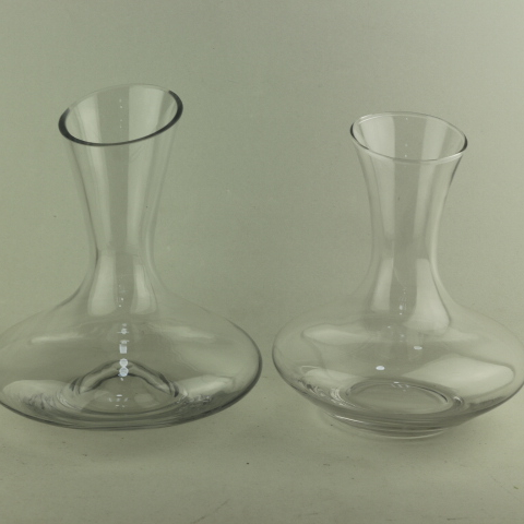 High Quality Handmade Common Shape Glass Decanter Crystal Wine Decanter