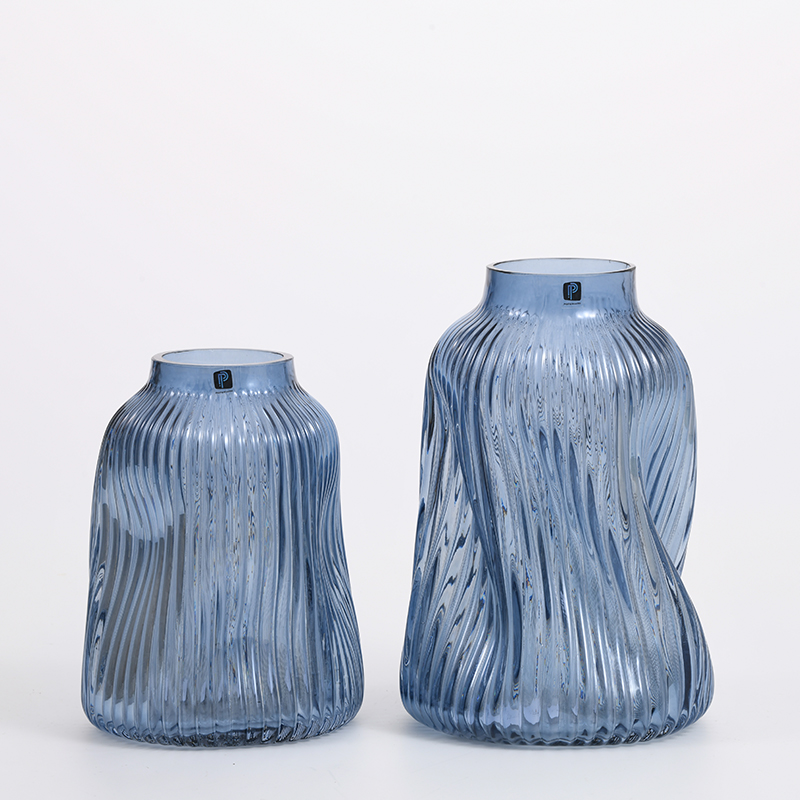 Nordic modern minimalist style home living room decoration glass vase