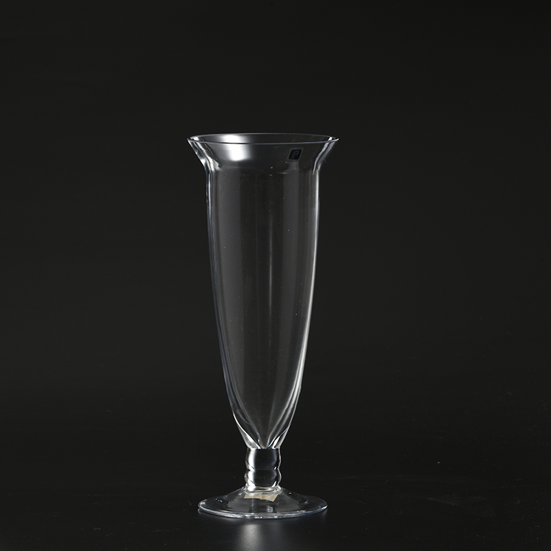 European style glassware creative classic design glass flower vase for home deco on sale