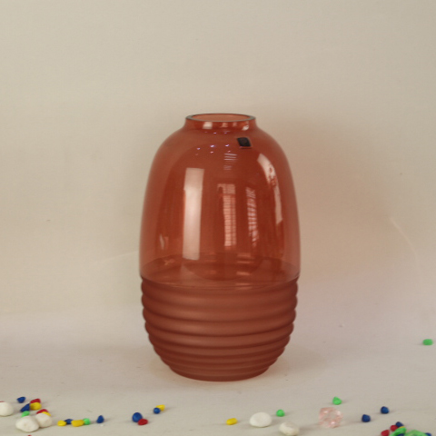 High quality Glass Flower Vase Decorative Crystal Colourful Vase With Competitive Price