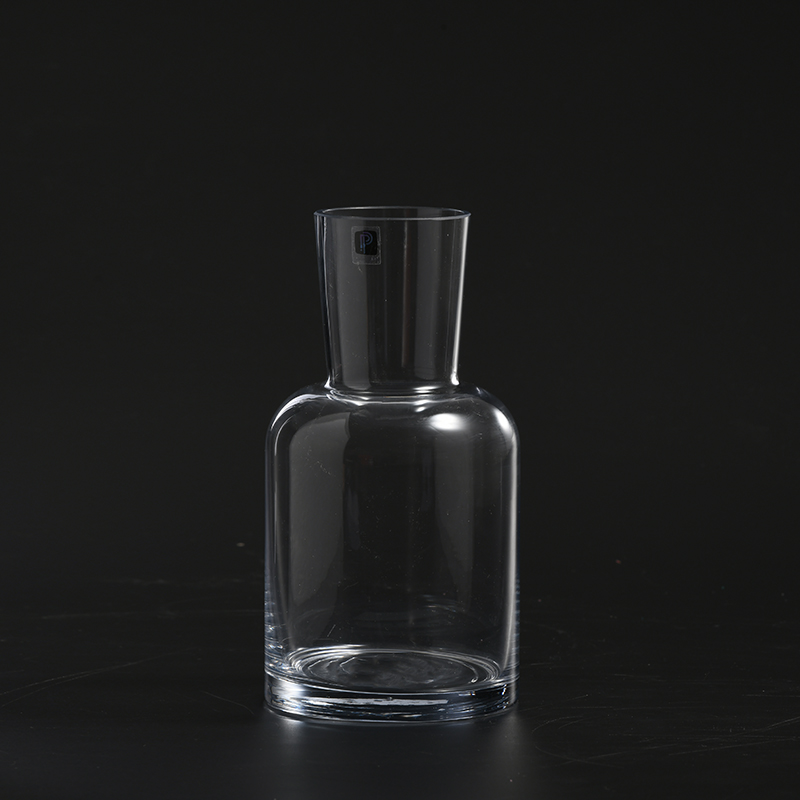 Wedding decoration modern design glassware glass vase jar design for tabletop flower vase