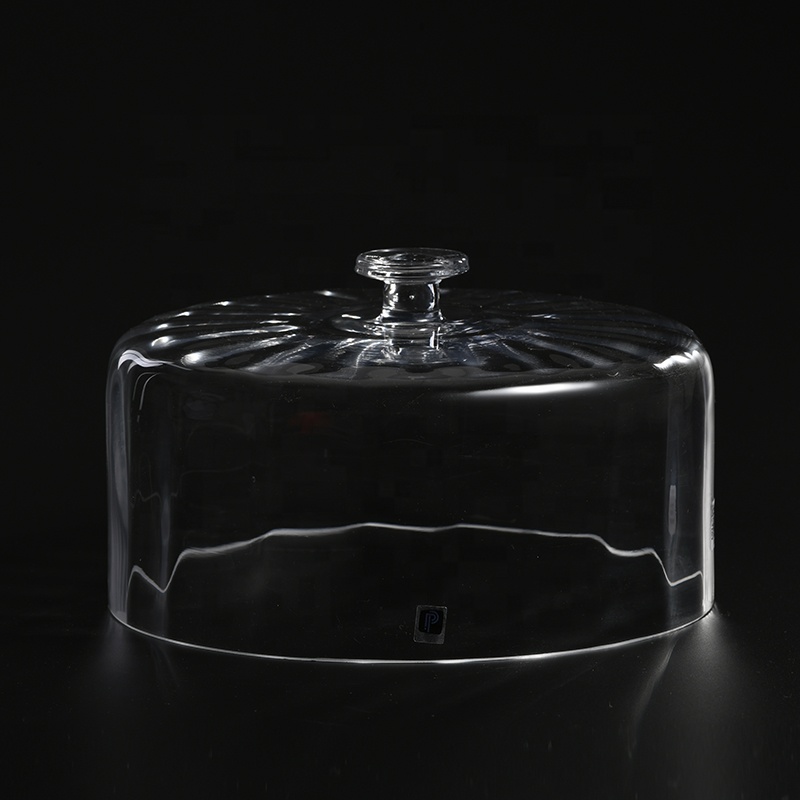 Best selling household wooden cake stand transparent dessert table tray cake stand