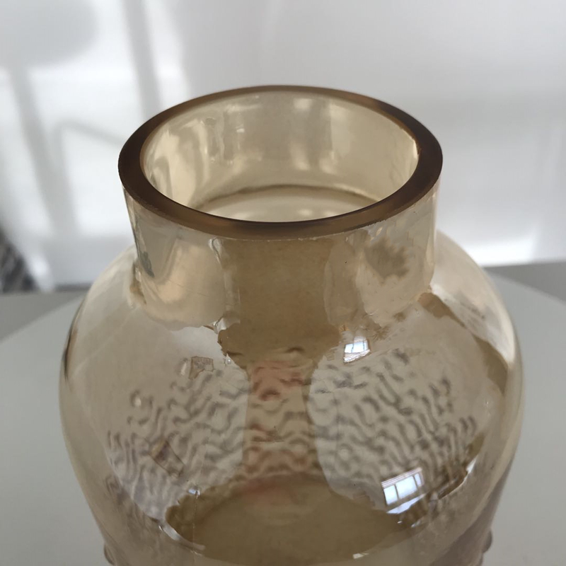 Golden Diamond Teardrop Shape Hanging Geometric Terrarium Table Decoration Flower Glass Vase for Plant