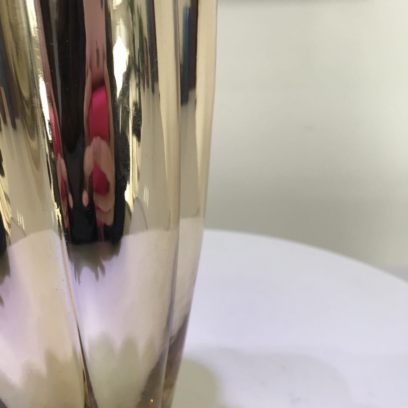 2021 Hot Product wholesale Nordic Colored Recycled Round Decor Tall Glass Flower Vase