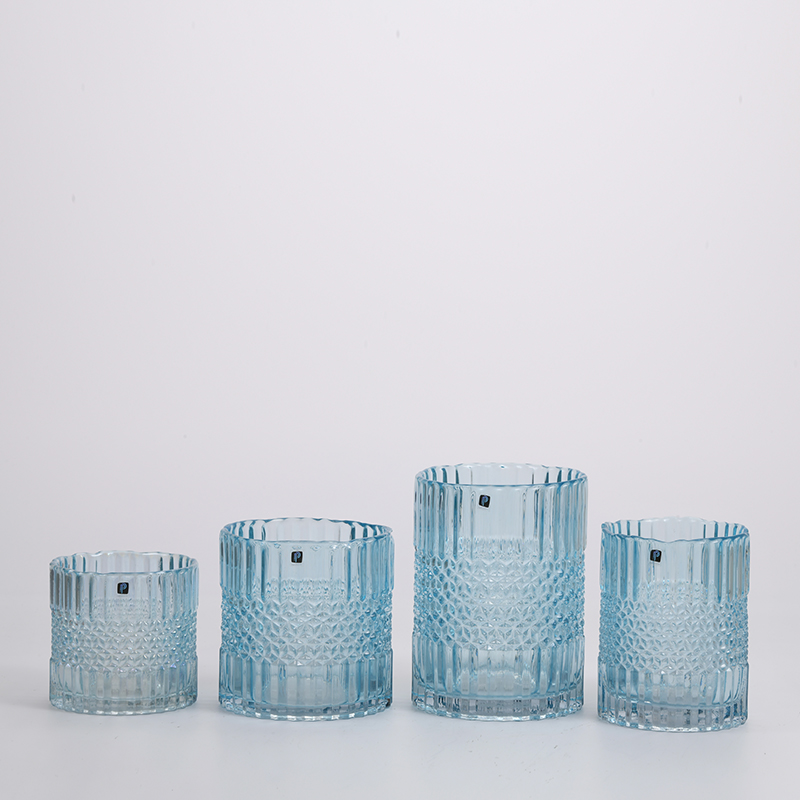 Transparent floral cylindrical glass vase with flower glass bottle vase manufacture supply