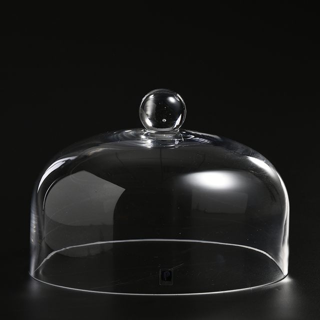 European-style Glass Cover Dust proof Household Dessert Bread Cake Display Stand Holiday Party Decoration