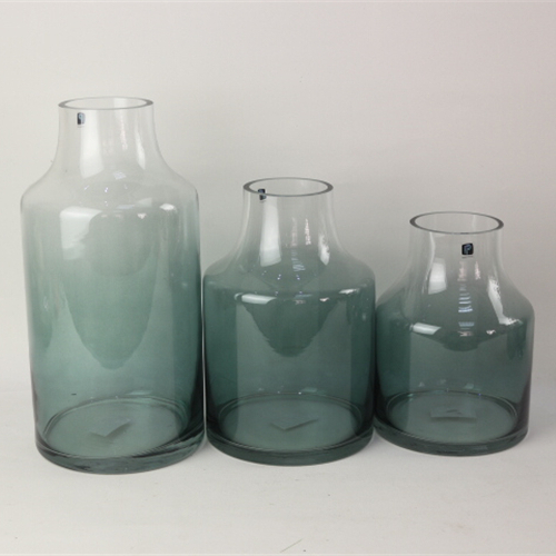 Best-selling worldwide circular glass vase arrangement glass vases stylish style hydroponics glass vases