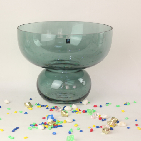 High Quality Tall Hand Blown European Style Peculiar Looking Glass Decorative Modern Vase