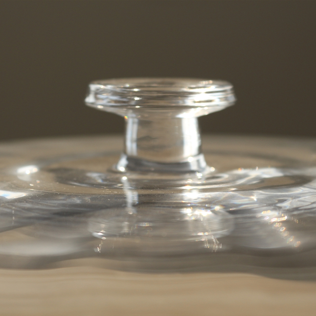 Handmade table ware cake plate and glass cake cover glass dome or cafes and restaurants decoration