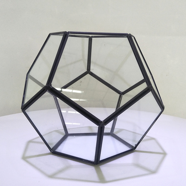 Top Quality Glass Hanging Bulb Flower Vase Pot Holder Terrarium Geometric Flower Glass House
