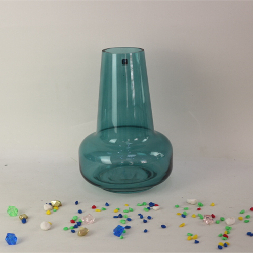 European Style Whole Colored Glass Vase Nordic Vases Home Decor Flower Vase Modern Decoration