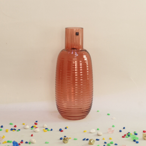 Hot Selling Product Colorful Transparent Glass Pot Hydroponics Plant Arrangement Vase