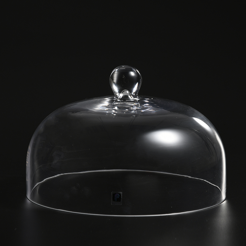 High quality cheap with good quality transparent glass cake stand for sale