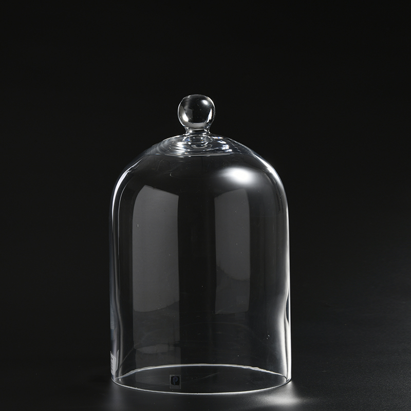 Transparent cake stand glass dome for home or party decoration Glass Cake stand Cover on sale
