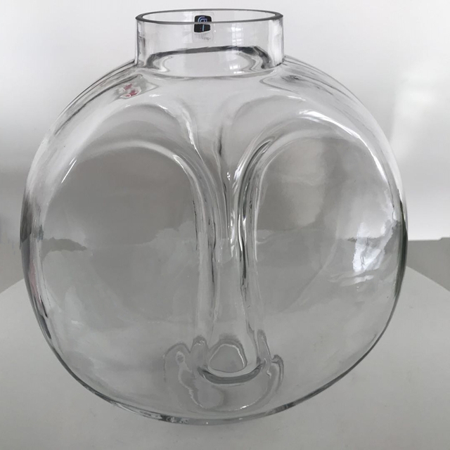 Striped Tall Cylinder Glass Flower Vases For Wedding centerpieces And Home Decoration