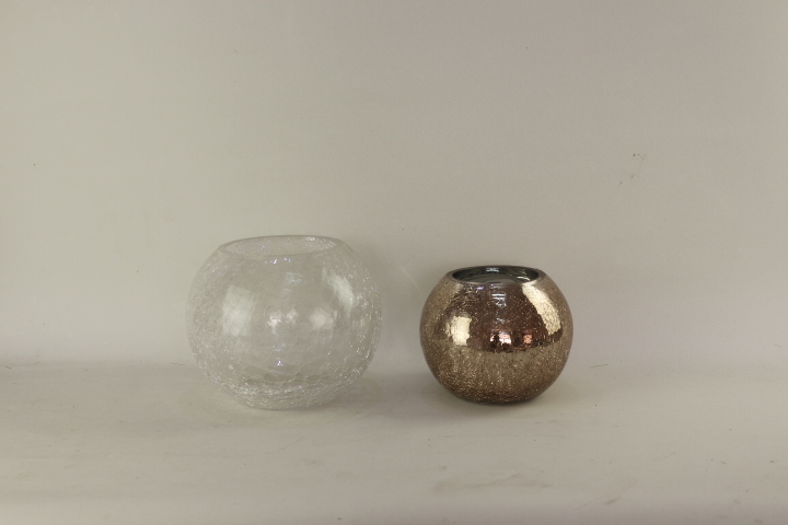 2020 ellipsoid glass vase manufactured in China with good quality