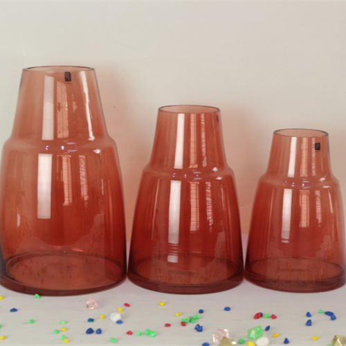 Large Modern Nordic Artistic Wedding Centerpiece Cylinder Glass Decoration Vases For Home Decor