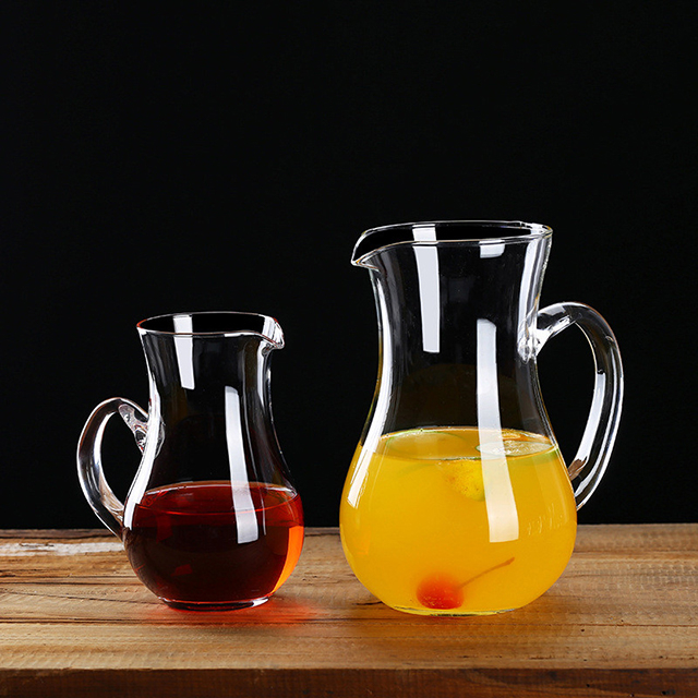 Large Size Whole Family Use Big Glass Juice Cup on Sale