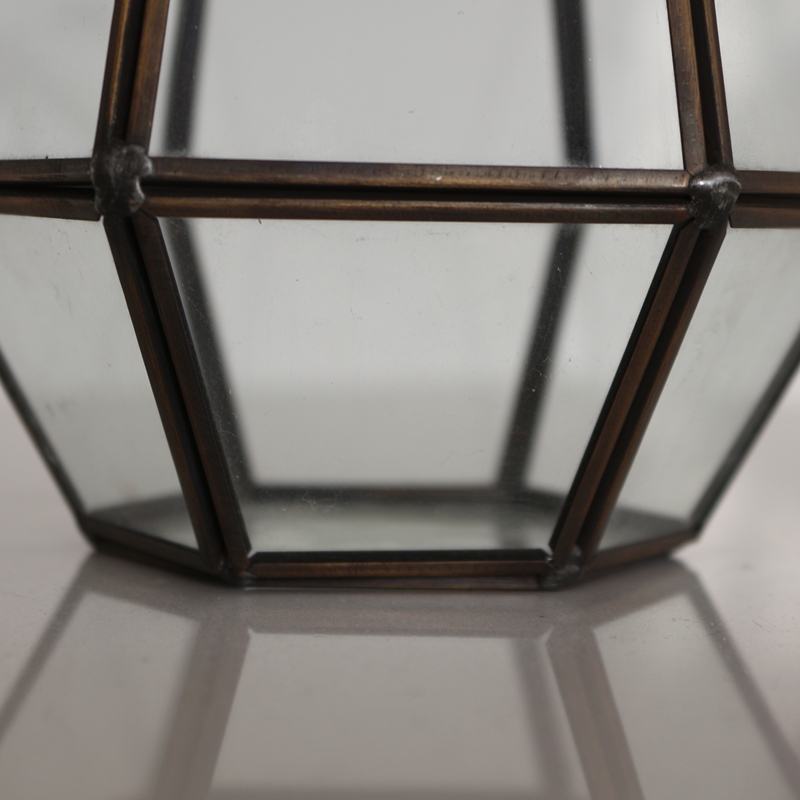 New design Glass Succulent Home furnishings terrarium geometry glass vase