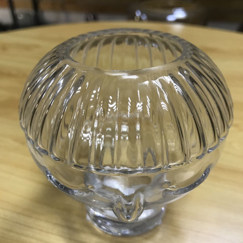 Christmas Small Size Glass Vases Cylinder Home Accessories Vase