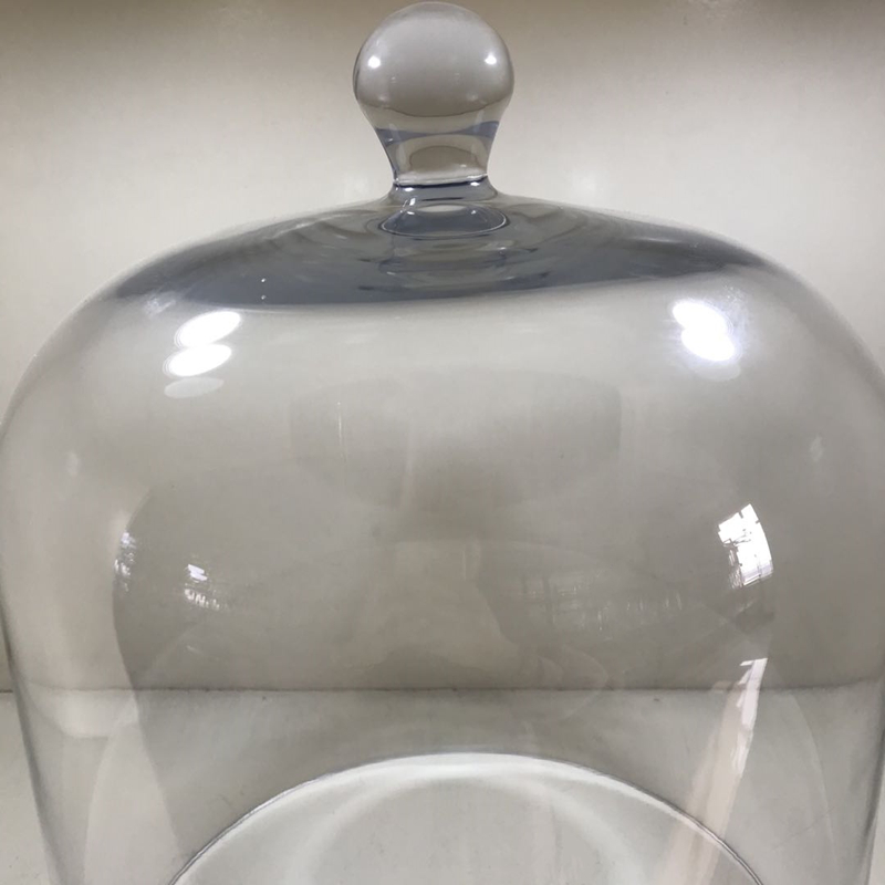 With Long-term Technical Support clear glass cake display stand crystal with glass dome