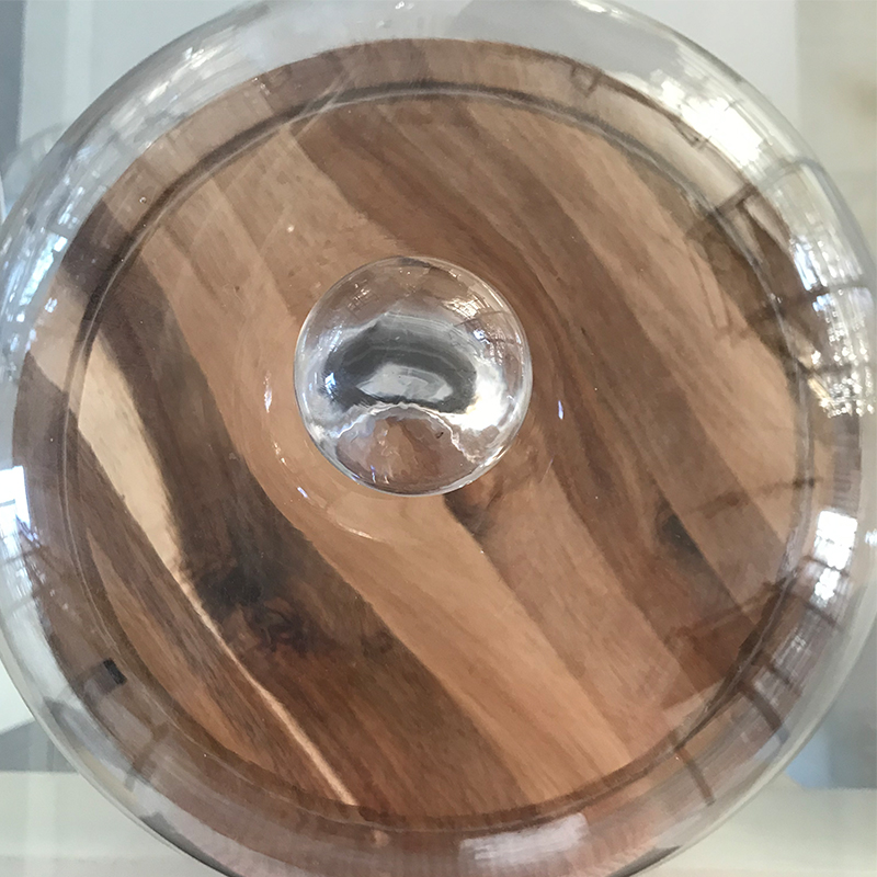 Decorative Reusable Customized Eco-friendly hot selling Glass cake stand