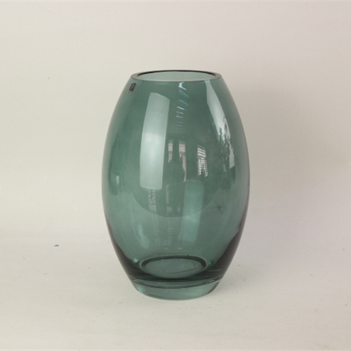 Wholesale Modern Design Color Translucent Decorative Durable Glass Vase With Low Price