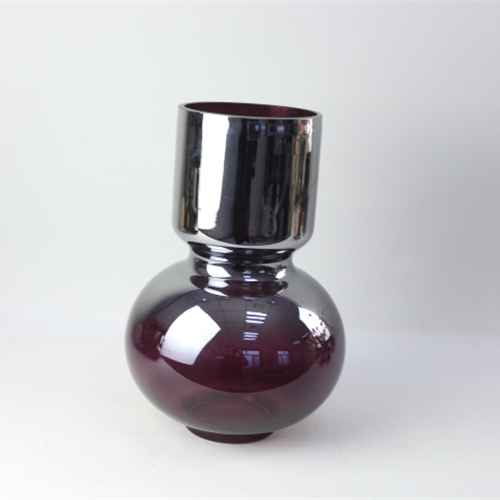 Wholesale Wall Desktop Decoration Reflective material Plant Terrarium Geometric Glass Vase