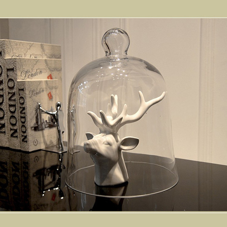 Best Selling Quality European clear glass cake stand household products