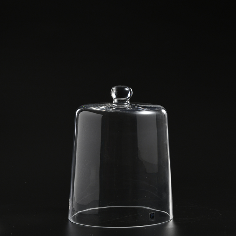 Cake stand glass dome design as bell shape for home or party decoration Glass Cake stand Cover on sale