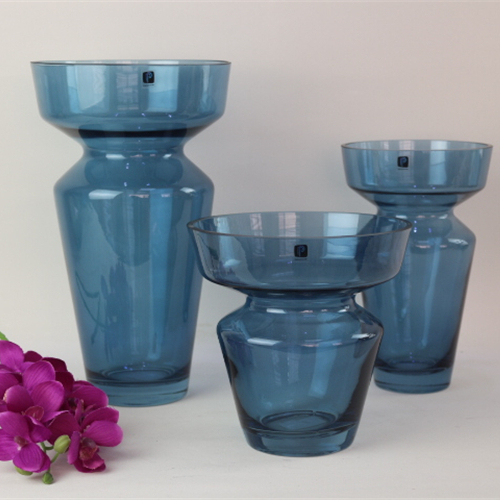 Fashion Trend Colorful Transparent Ins Style Glass Hydroponics Plant Arrangement Vase