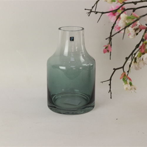 Customized Home decoration color gradient european stylish style hydroponics glass vases