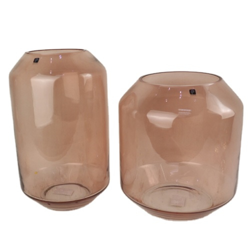 Wholesale Antique Classic Living Room Restaurant Table Set Decorative Glass Vases For Fresh Or Dried Flower