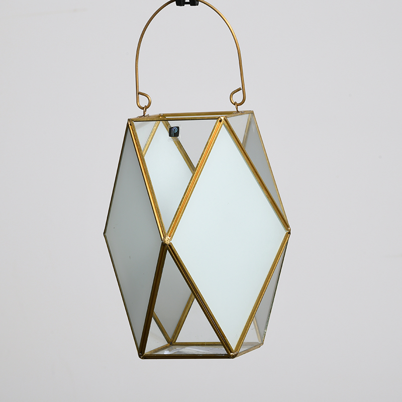 Geometric Plant flower candle container glass terrarium with all color customized factory to wholesaler directly