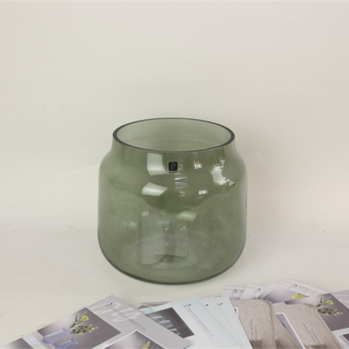 Home Decoration Plant Pot Cylinder Flower Glass Vase Crystal Glass Flower Vases