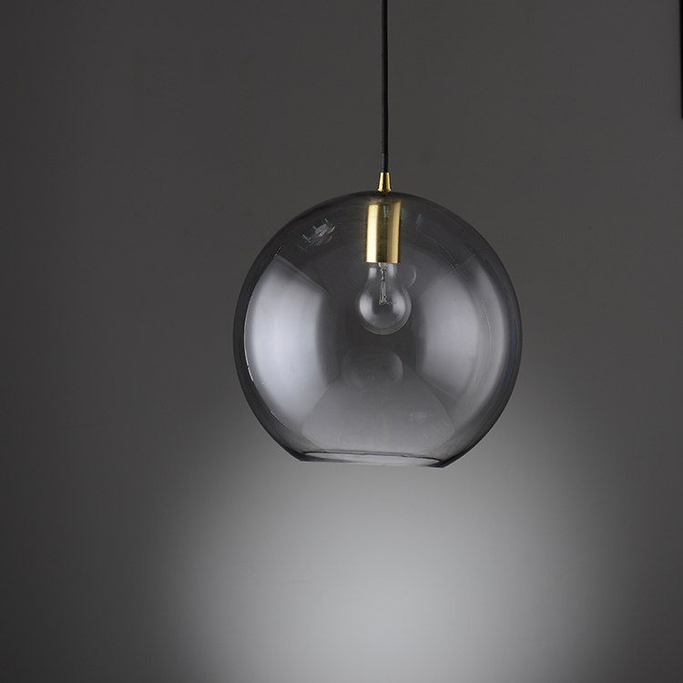 Customizable Heat Resistant Double Wall Multiform Glass Lamp Fixture Chandelier Shade