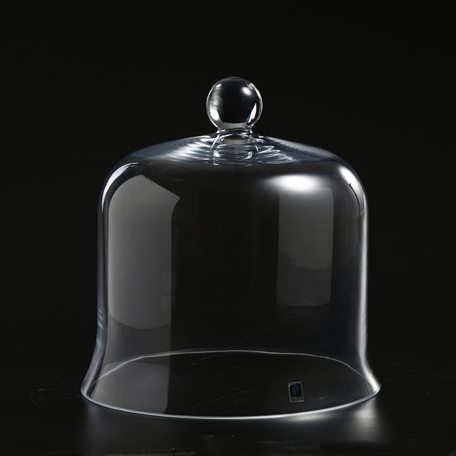 Low MOQ with good quality clear glass cake stand with Long Service Life