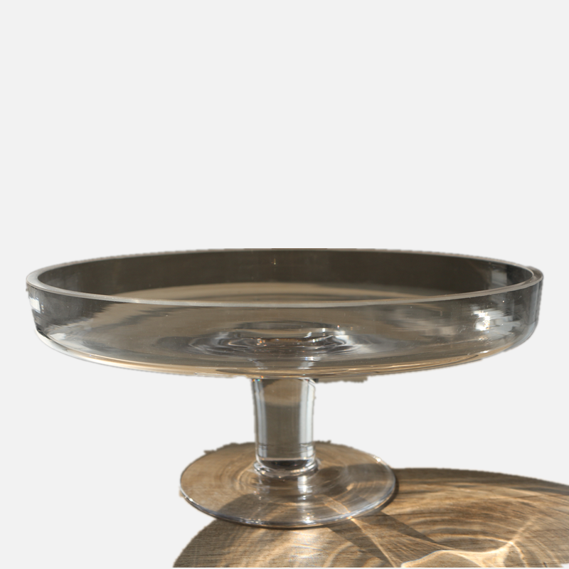 China Factory Handmade Round Glass Dome Stand for Cake or Dessert Food