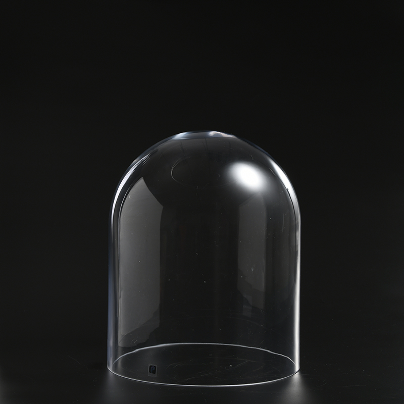 Heavy duty hand-blown Transparent glassware for cake container Glass Cake stand dome Cover on sale