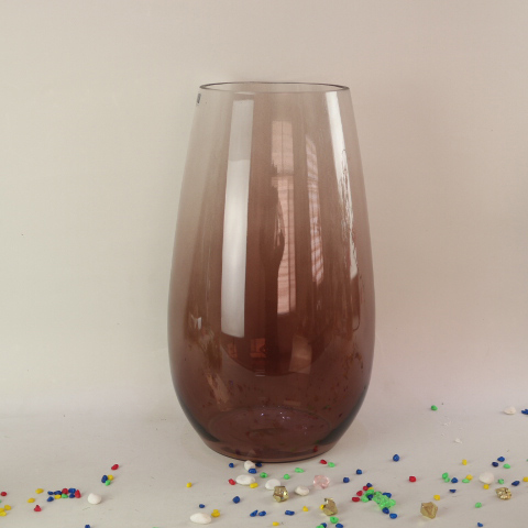 2020 Amazon Hot Sales Beautiful Large Tall Clear Cylinder Glass Vase For Decor