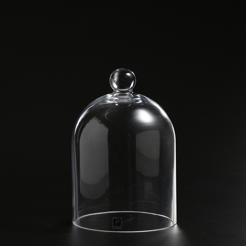 Transparent dome cover glassware with good quality For Party or home decoration Glass Cake Cover on sale