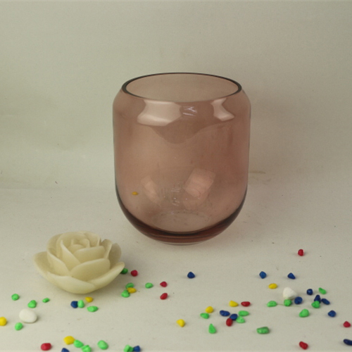 Dried flowers transparent thin glass vase home decoration accessories good-looking props