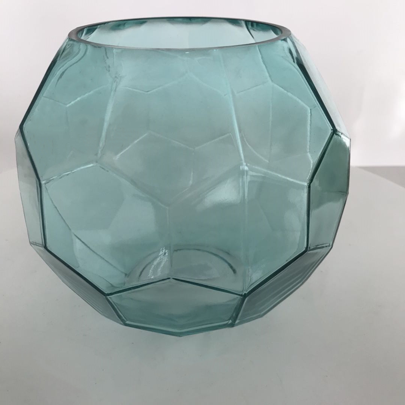 Clear Glass Vase with Ceramic Stand White Porcelain Glass Vase Ceramic Stand